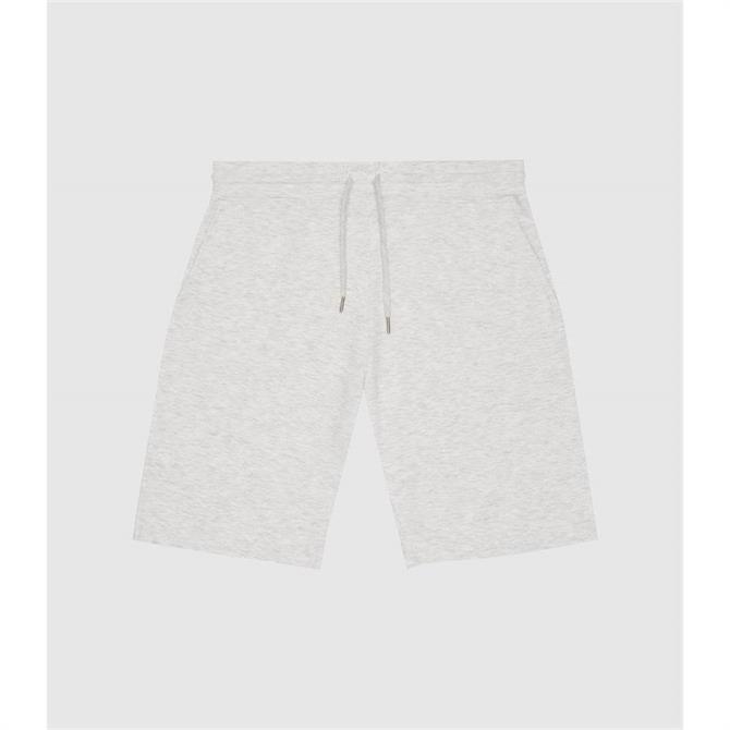 REISS TYNE Soft Grey Jersey Shorts